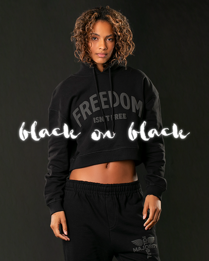 The Black-On-Black x Freedom Isn't Free Collection by Karen Hunter