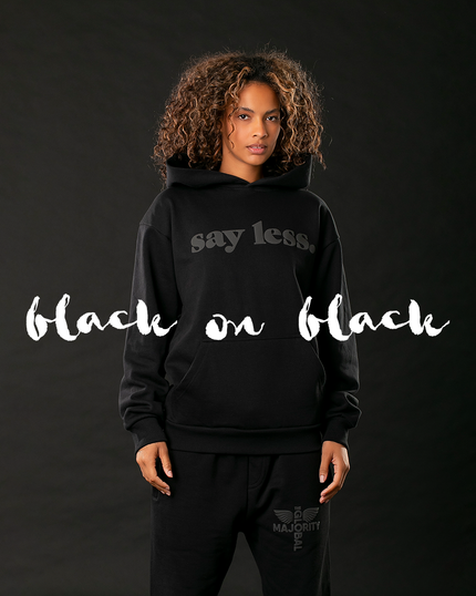 The Black-On-Black x Say Less Collection by Karen Hunter