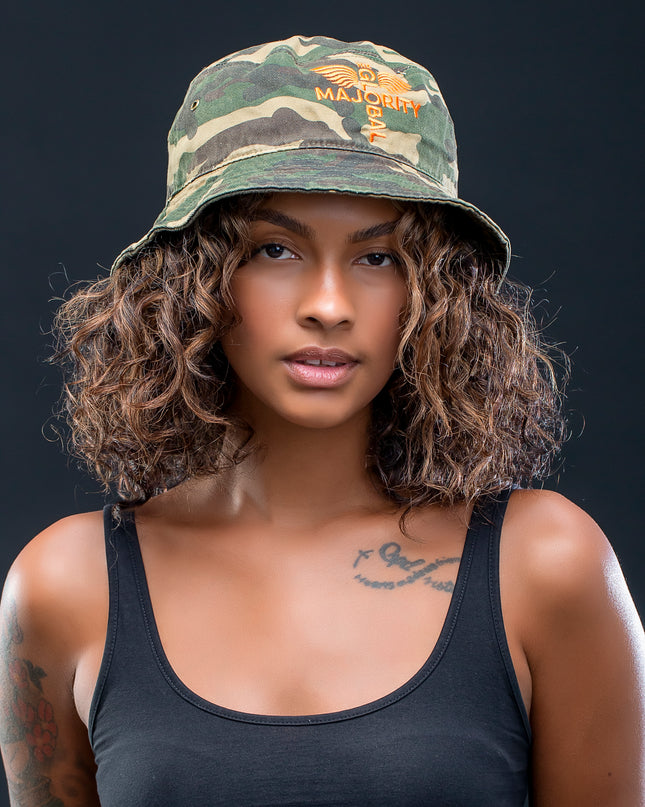 TGM Camo Logo Bucket Hat