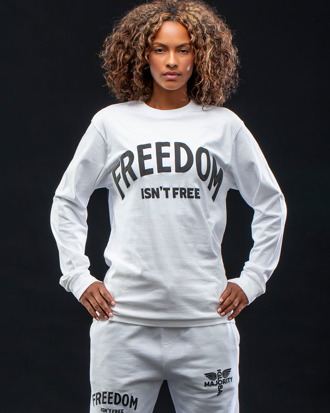 Freedom Isn't Free x Harris Walz Premium Long Sleeve Tee