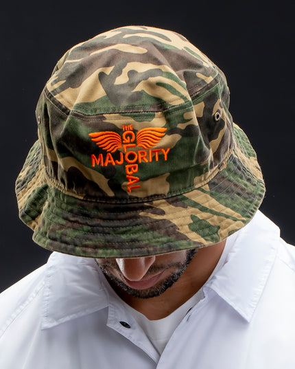 TGM Camo Logo Bucket Hat