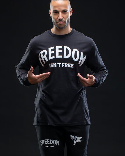 Freedom Isn't Free x Harris Walz Premium Long Sleeve Tee