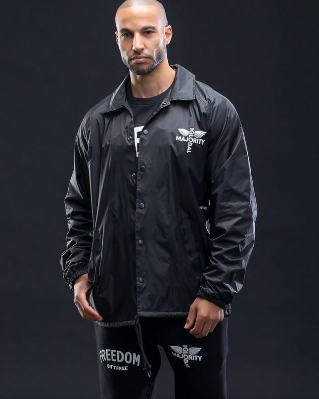 Freedom Isn't Free Windbreaker Coach Jacket