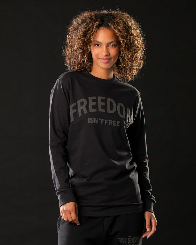 Black-On-Black x Freedom Isn't Free Long Sleeve Tee