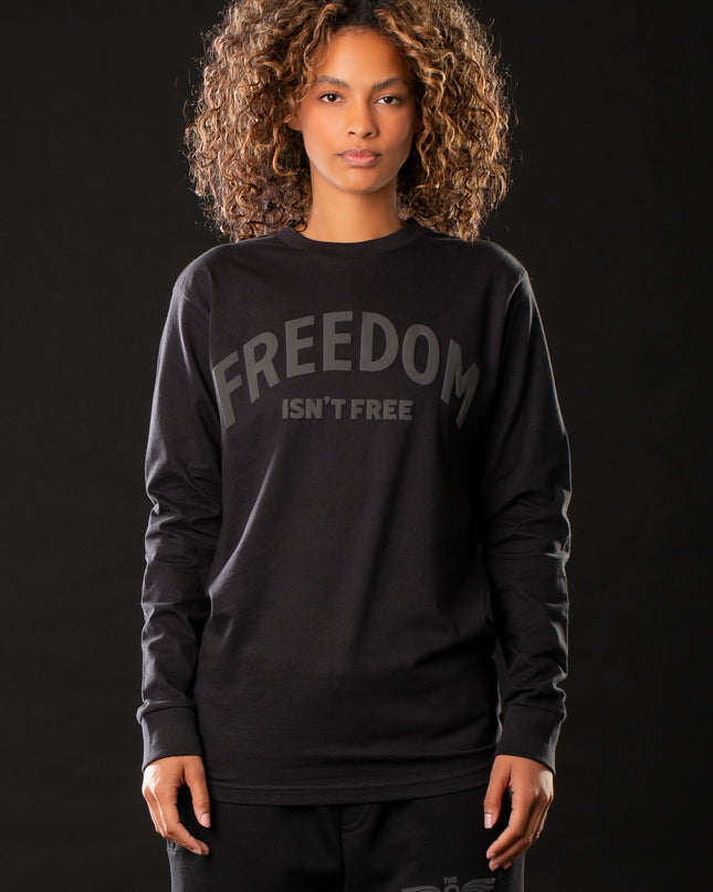 Black-On-Black x Freedom Isn't Free Long Sleeve Tee