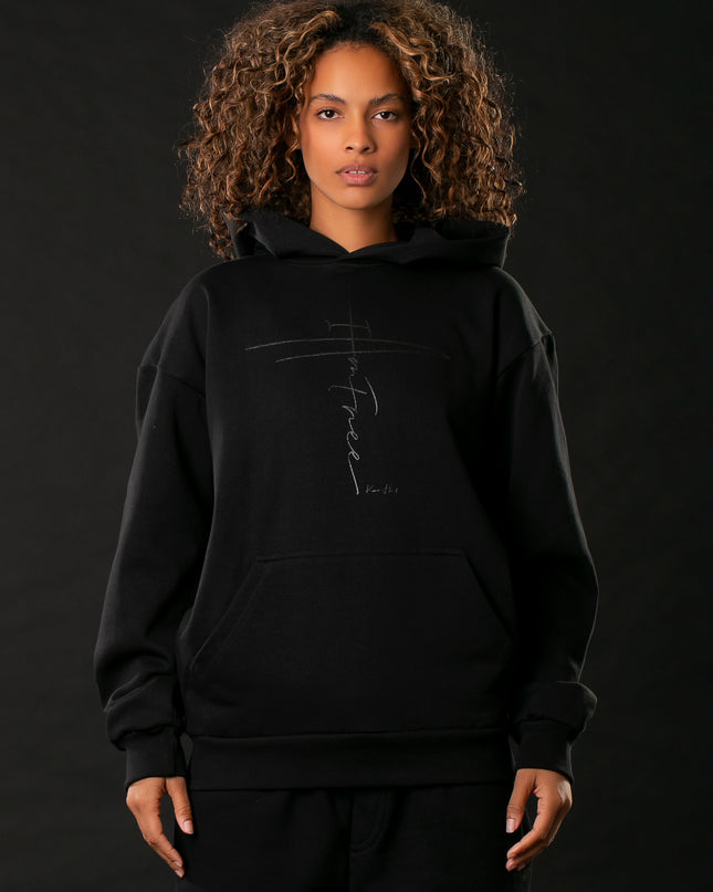 Black-On-Black x I AM FREE Hoodie