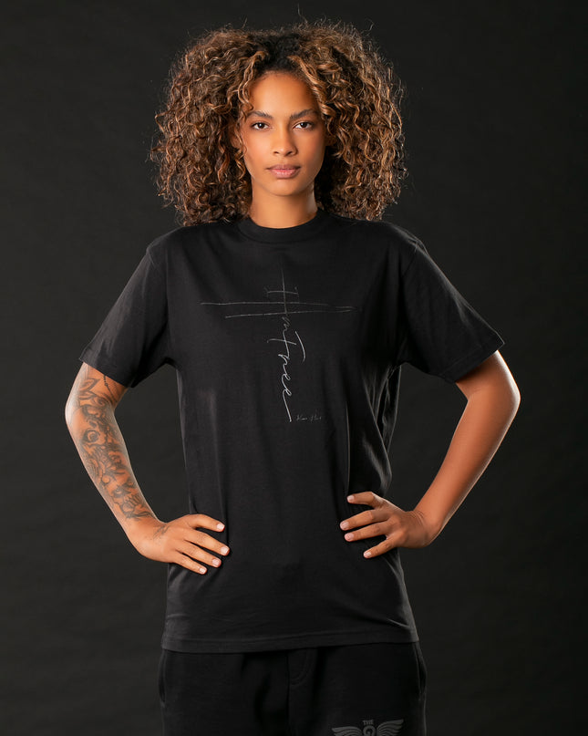 Black-On-Black x I AM FREE Tee