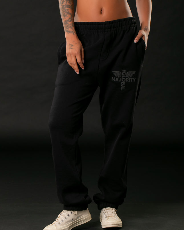 Black-On-Black x TGM Logo Sweatpants