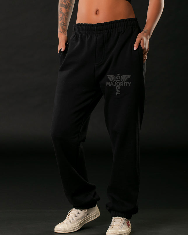 Black-On-Black x TGM Logo Sweatpants