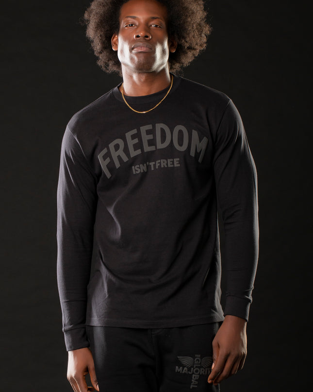 Black-On-Black x Freedom Isn't Free Long Sleeve Tee