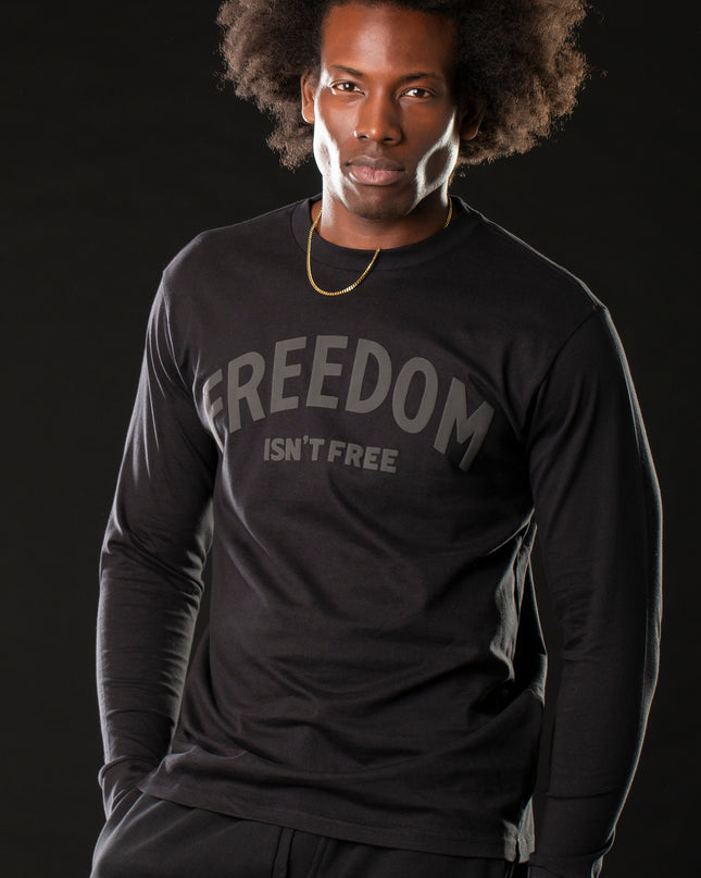 Black-On-Black x Freedom Isn't Free Long Sleeve Tee